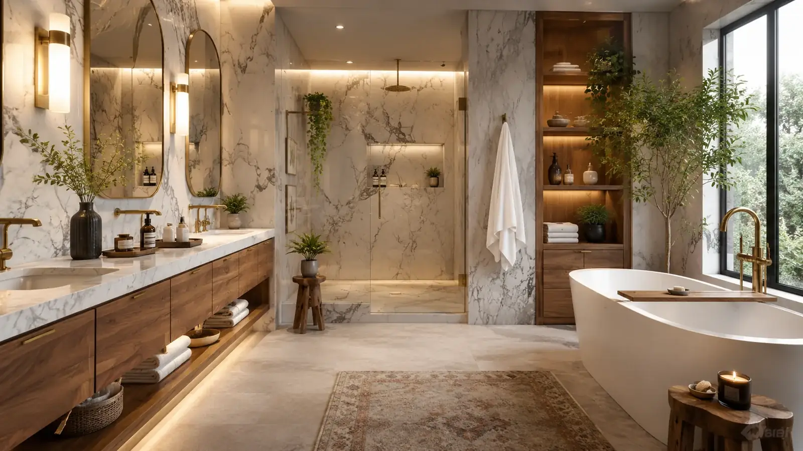 Badkamer inspiratie — stijlvolle designbadkamer
