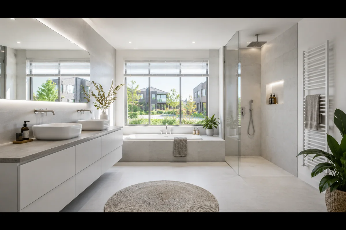 Badkamer renovatie Almere — sfeerimpressie badkamer